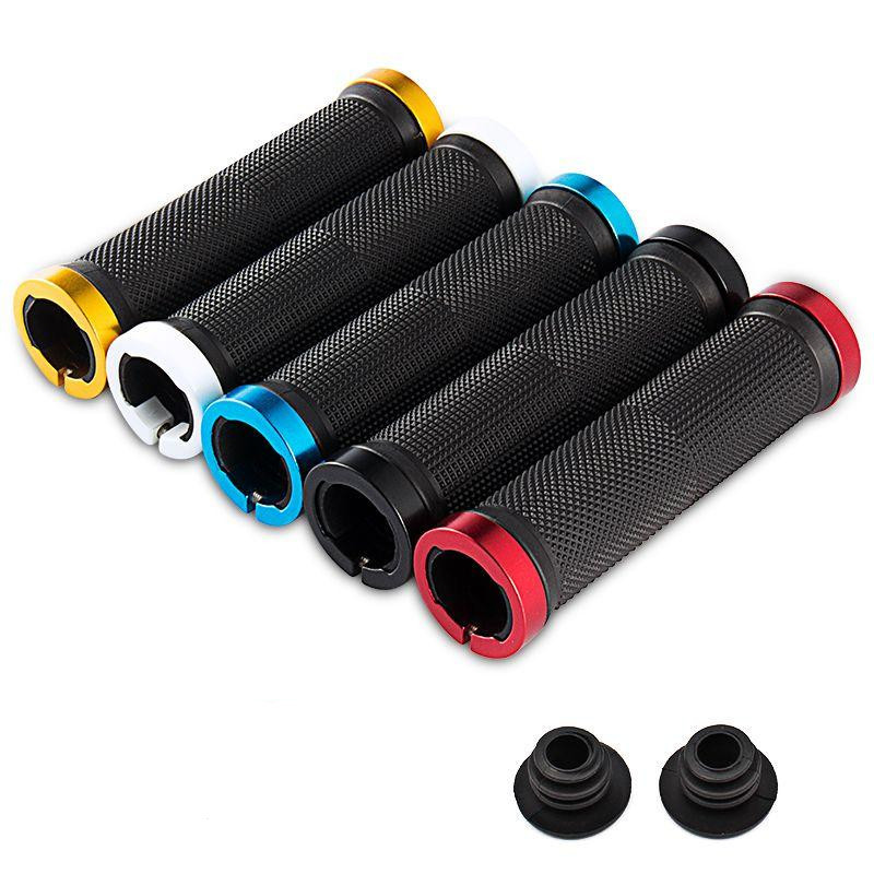 Commuter Bike Lock - 2PCS Lock on Fahrrad Griffe Gummi
