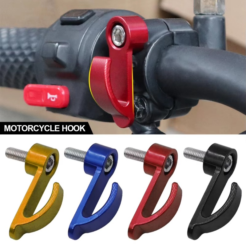 Cycling Commute Bag - Universal Motorrad Haken Aluminium legierung Motorrad