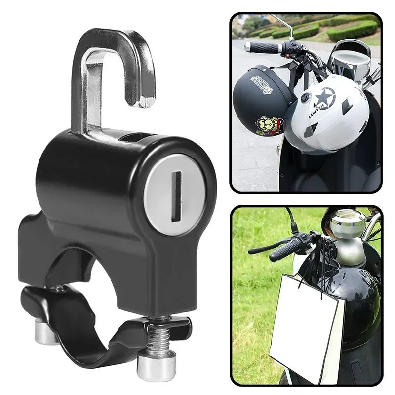 Commuter Bike Lock - Multifunktionales Schloss für E-Bike-Helme: Diebstahlsicheres Befestigungssystem