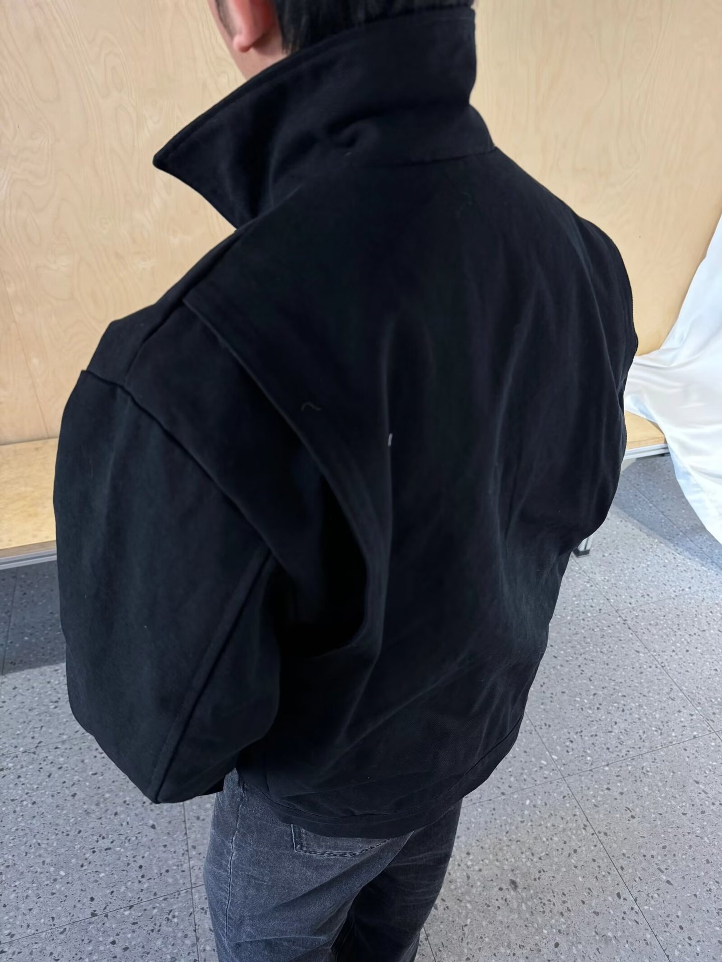Cycling Commute Jacket - Herrenjacke Y2K Phosphoreszierend Leuchtend Beleuchtet Sichtbarkeit
