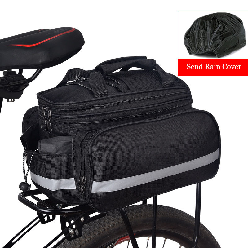 Panniers Waterproof Rear - Fahrradtasche mit großer Kapazität, Mountainbike-Heckregaltasche, wasserdichte