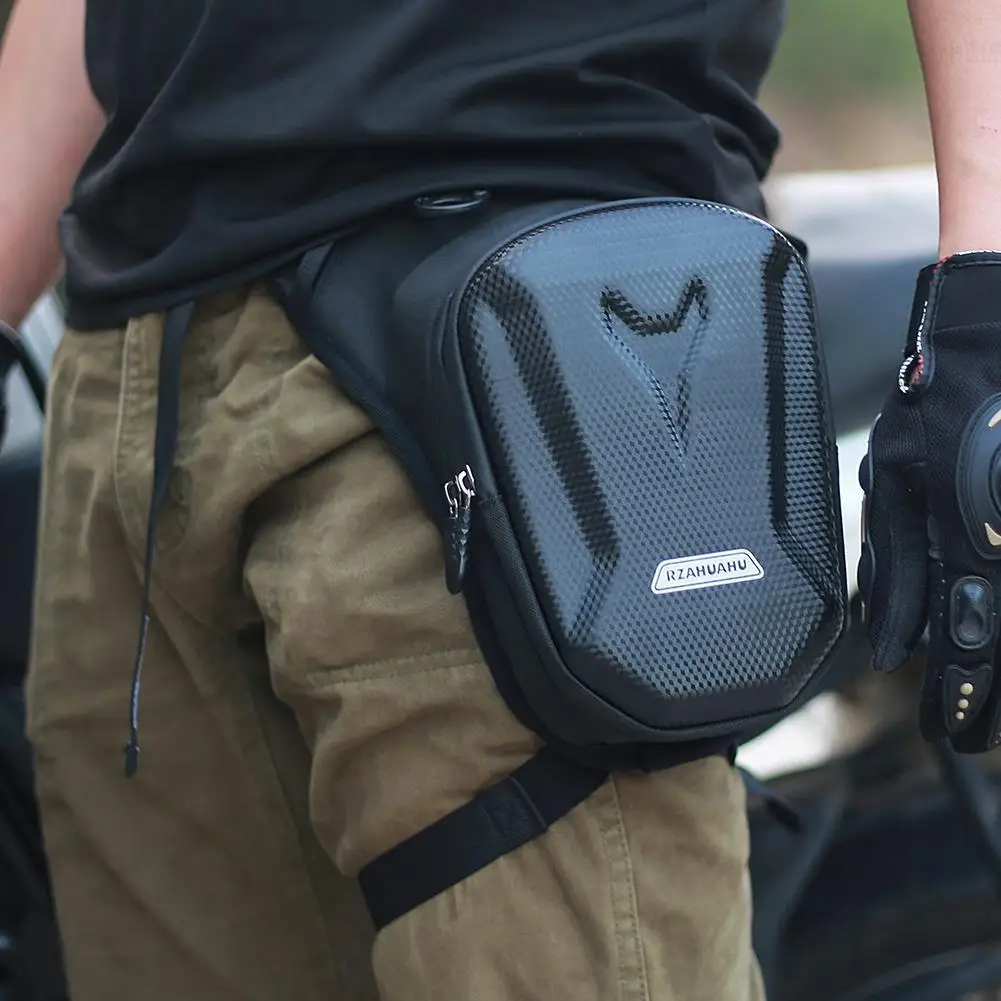Cycling Commute Bag - Motorrad Drop Taille Bein Tasche EVA