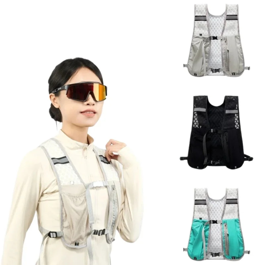 Reflective Vest Cycling - 2025, neue Fahrrad-Lauf-Aufbewahrungsweste, leichte Laufweste, reflektierende