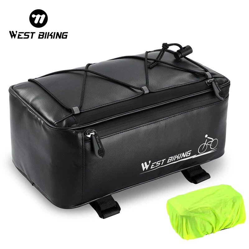 Panniers Waterproof Rear - WEST BIKING Wasserdichte 4L Fahrrad-Gepäckträgertasche mit