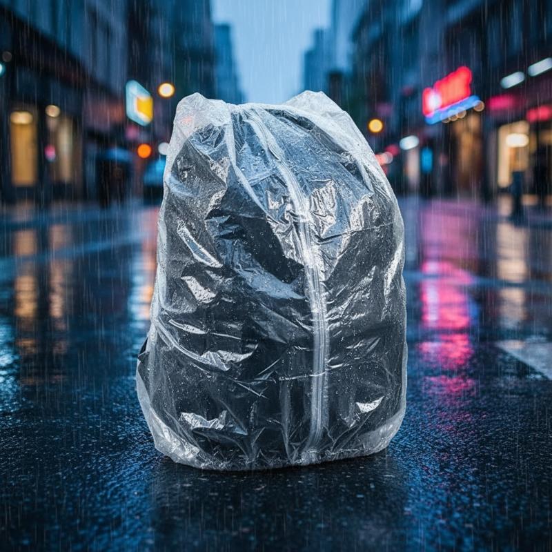 Einweg-Rucksack-Regenhüllen, 1 – Cycling Commute In Rain Bewertung und Preis
