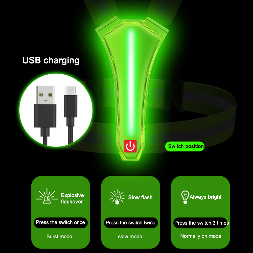 LED-Lauf weste USB wiederauf l – Reflective Vest Cycling Bewertung und Preis
