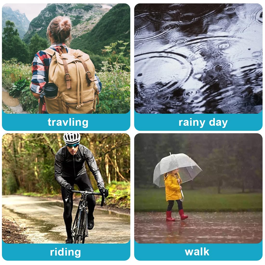 Wasserdichter Regenmantel für  – Cycling Commuter Rain Gear Bewertung und Preis