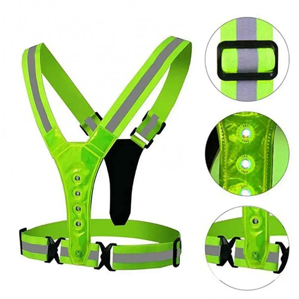 LED-Laufweste, reflektierend,  – Reflective Vest Cycling Bewertung und Preis