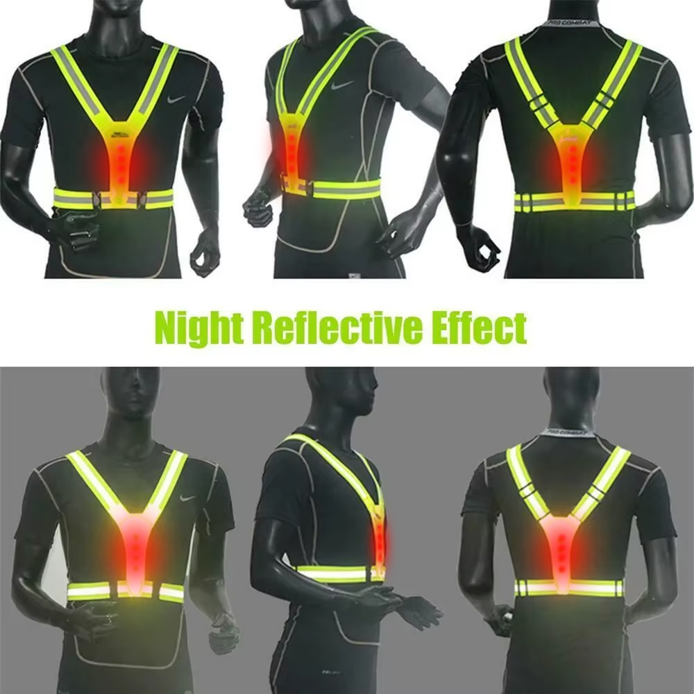 LED-Laufweste, reflektierend,  – Reflective Vest Cycling Bewertung und Preis