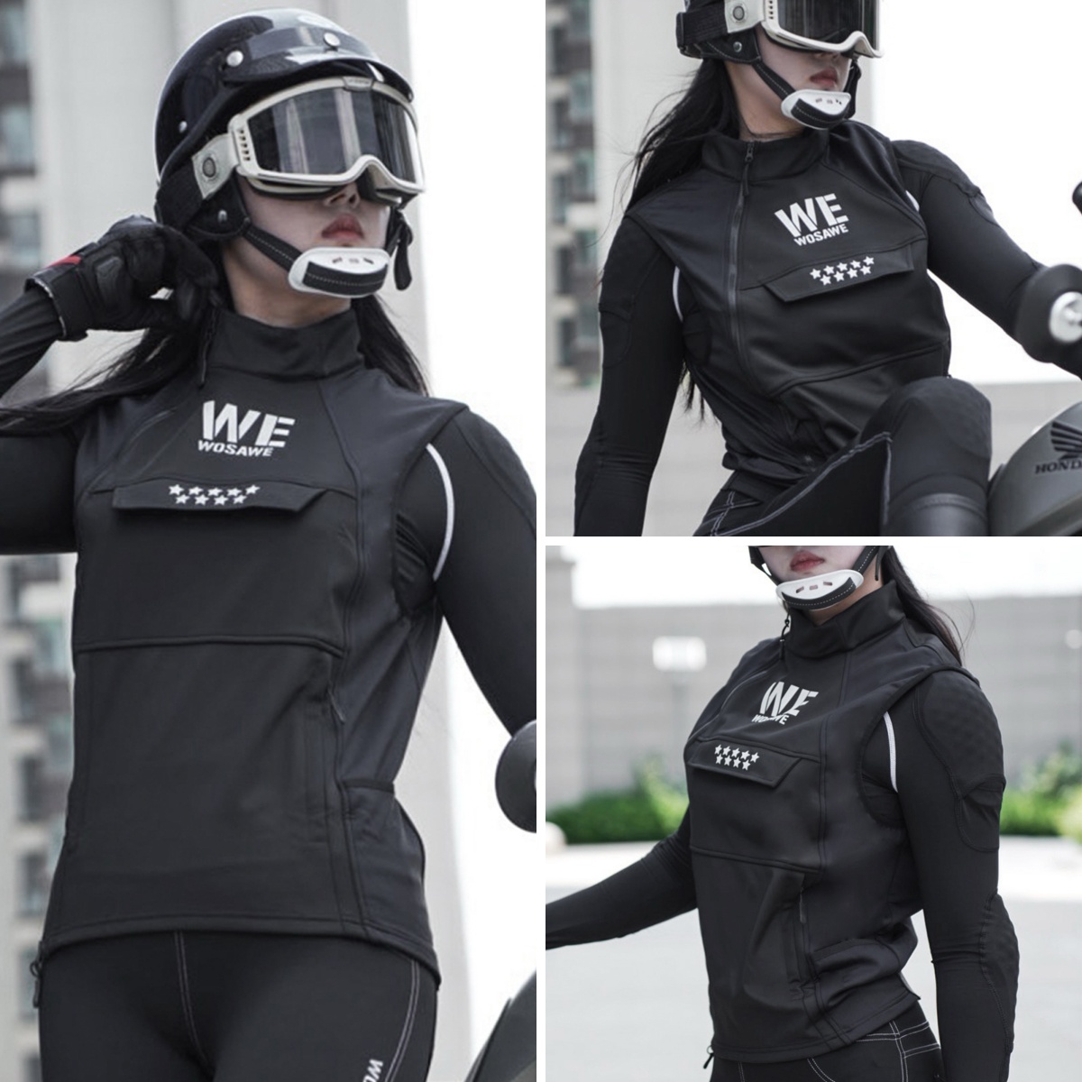 WOSAWE Winter Motorrad Reitwes – Reflective Vest Cycling Bewertung und Preis