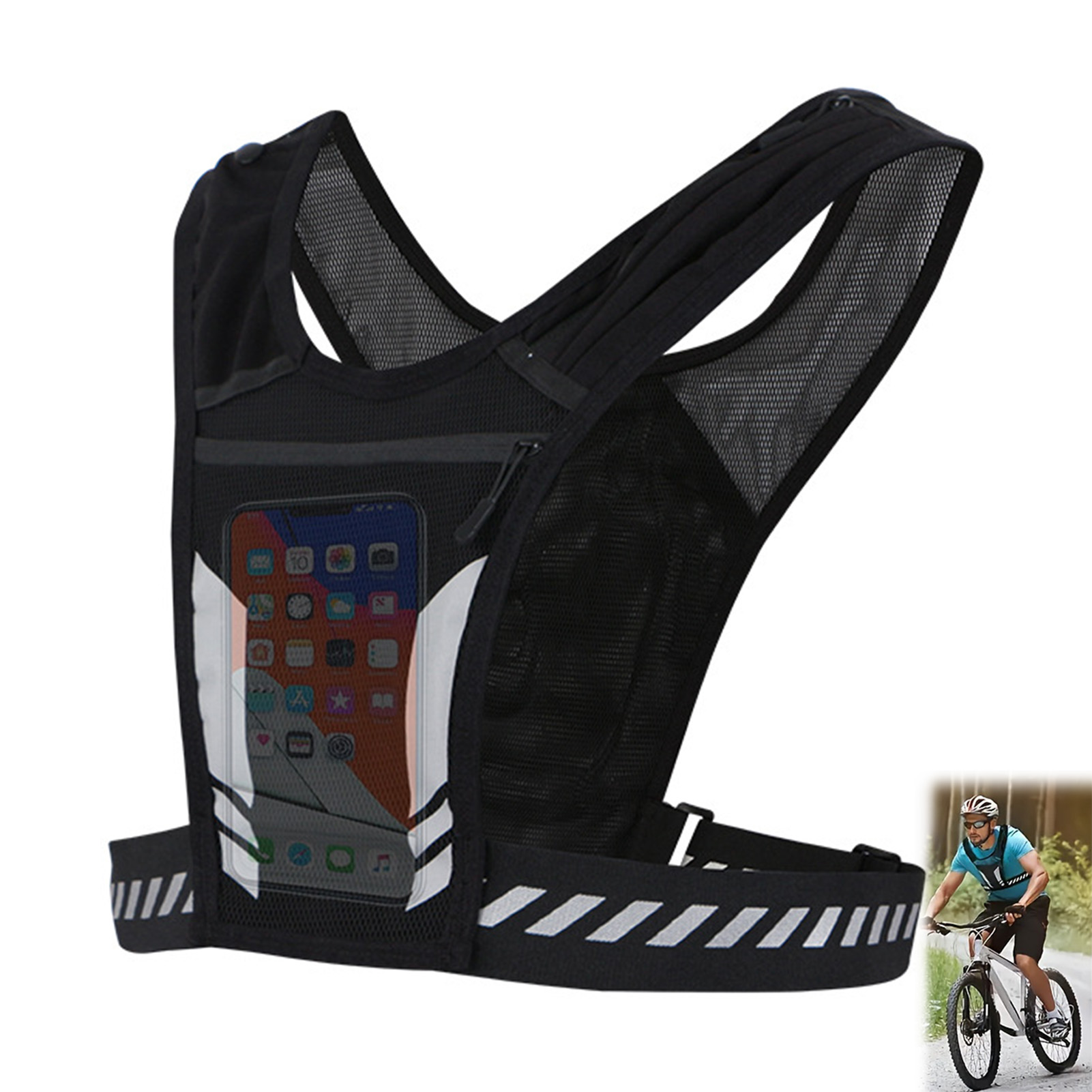Sportweste, Handytasche, refle – Reflective Vest Cycling Bewertung und Preis